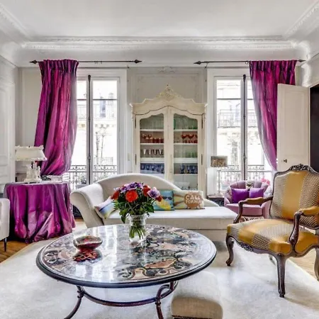 Apartment Le Dahlia - Charme Parisien - Champs-elysees